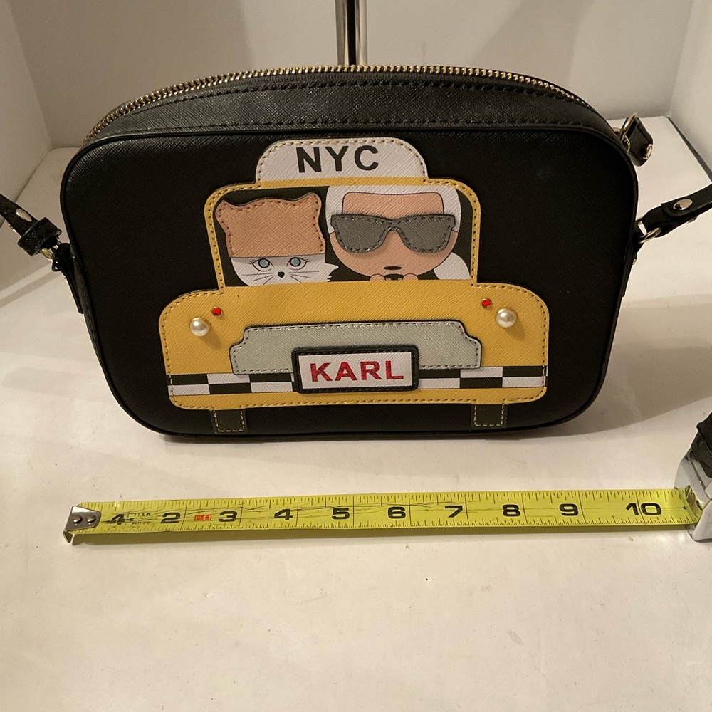 Karl Lagerfeld Karl in the Yellow Taxi bag